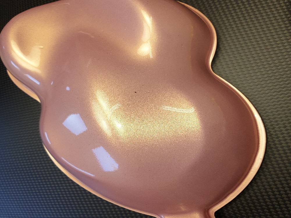 rose gold bike paint