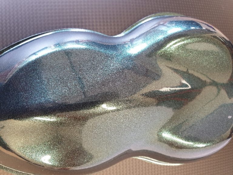 HUNTER GREEN SPARKLE GHOST PEARL CCR Custom Paints