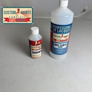 Picture direct to metal clear lacquer